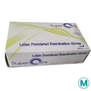Guantes de Latex Descartables Caja x 100 MEDIANO