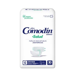 Pañal Elastizado Comodin Salud G x 30